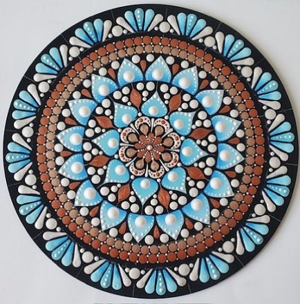 Blue Beauty Mandala